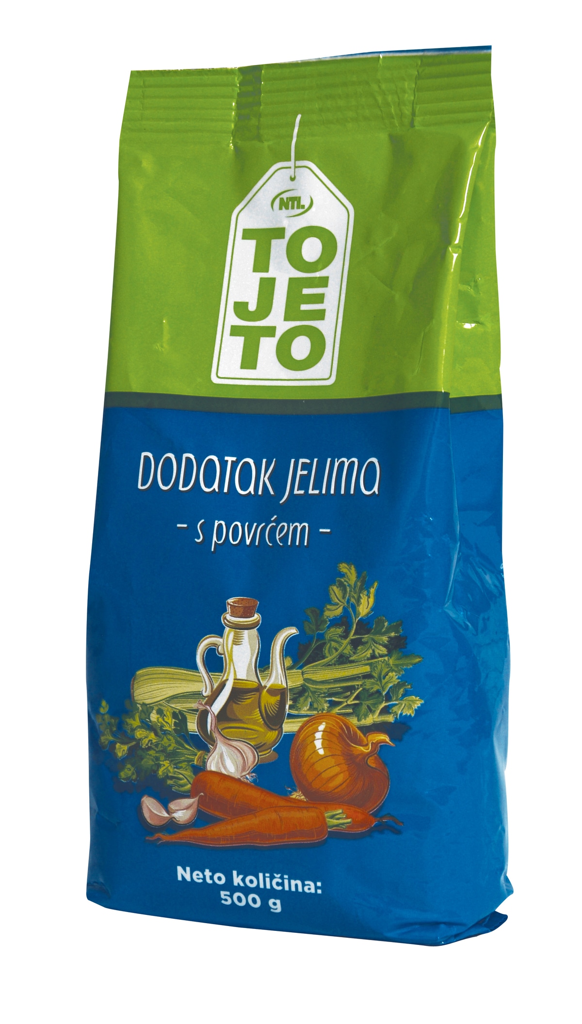 Dodatak jelima s povrćem 500 g ToJeTo - Akcija u trgovini NTL