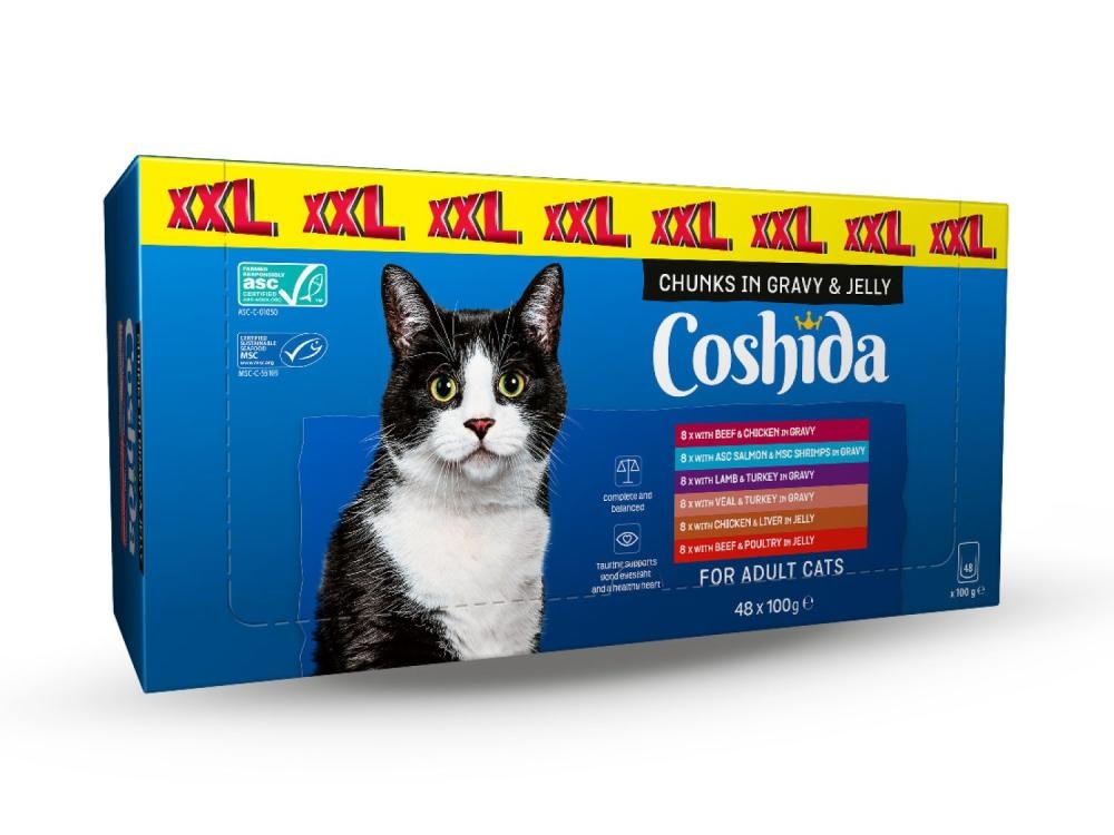 Coshida Hrana za mačke 48 x 100 g - Akcija u trgovini Lidl