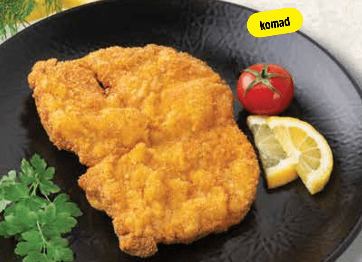 Panirani odrezak komad - Akcija u trgovini Plodine