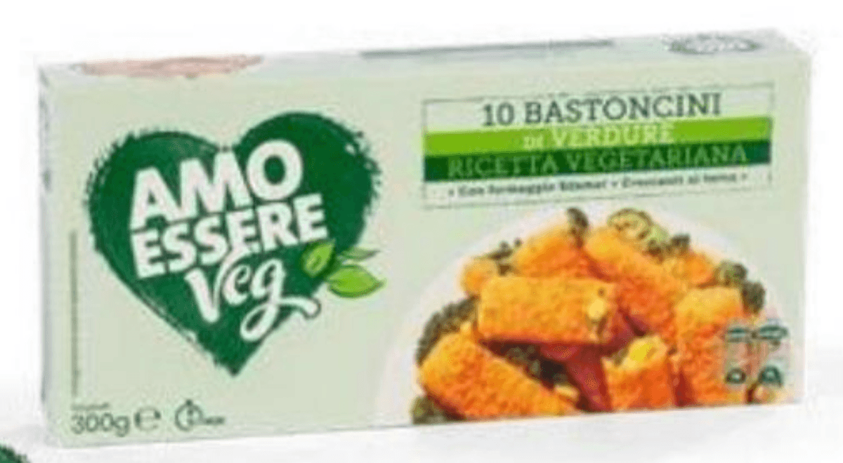 Panirani štapići od povrća 10 kom, 300 g AMO ESSERE - Akcija u trgovini Eurospin