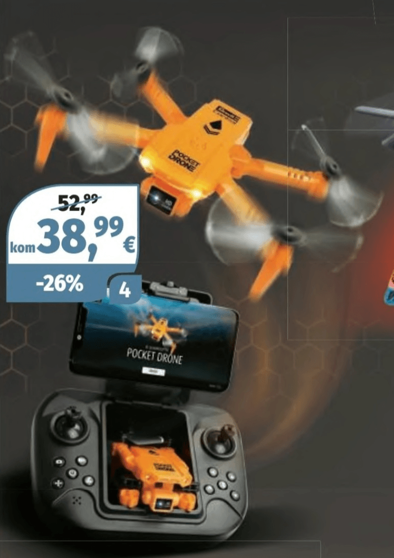 Quadro Džepni dron - Akcija u trgovini Mueller