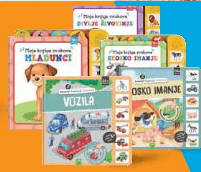Slikovnica sa zvučnim efektima Komad - Akcija u trgovini Lidl