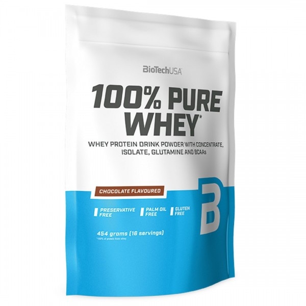 100% Pure Whey Proteinski napitak u prahu 454 g BioTechUSA - Akcija u trgovini Kaufland