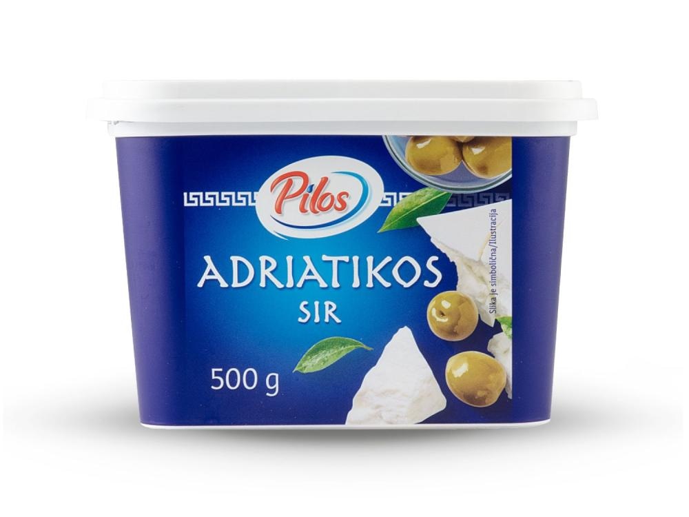 Pilos Adriatikos bijeli sir 500 g - Akcija u trgovini Lidl