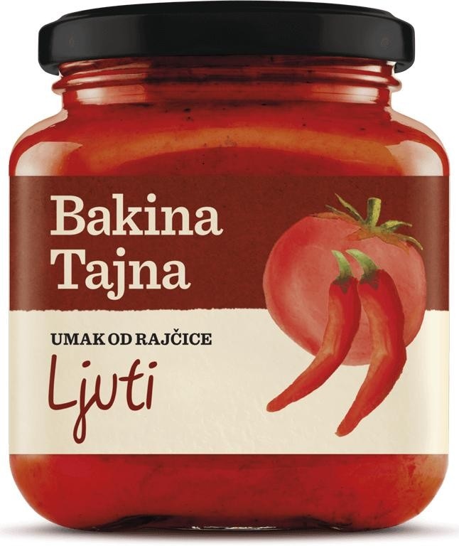 Bakina Tajna Umak od rajčice Ljuti 300g - Akcija u trgovini Žabac