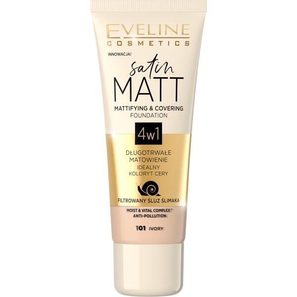 Eveline Satin Matt Foundation - Akcija u trgovini Bipa