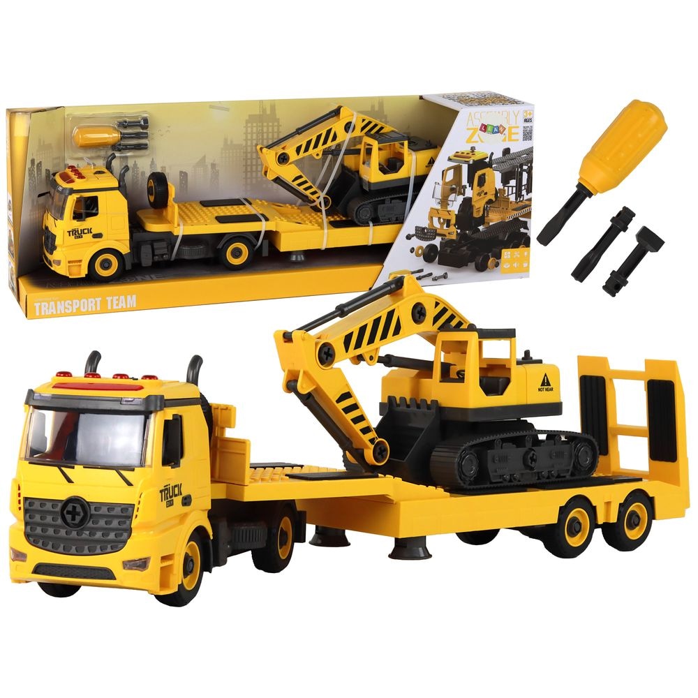 Igračka kamion i bager s gusjenicom 1 set PLAY SET - Akcija u trgovini Tommy