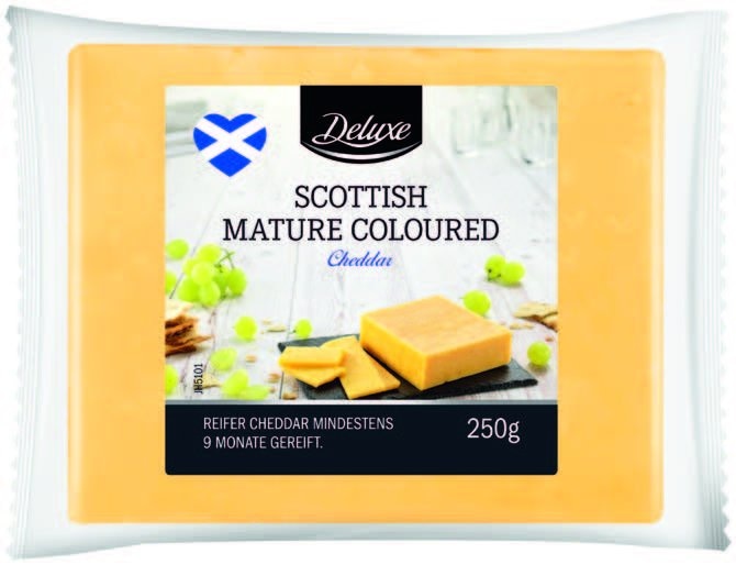 Cheddar sir 250 g Deluxe - Akcija u trgovini Lidl