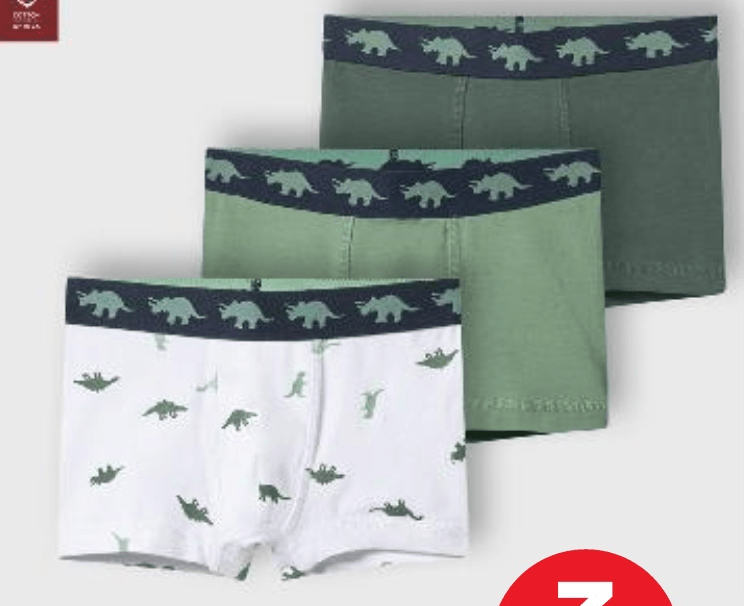 Bokserice za dječake 3 kom Kuniboo - Akcija u trgovini Kaufland