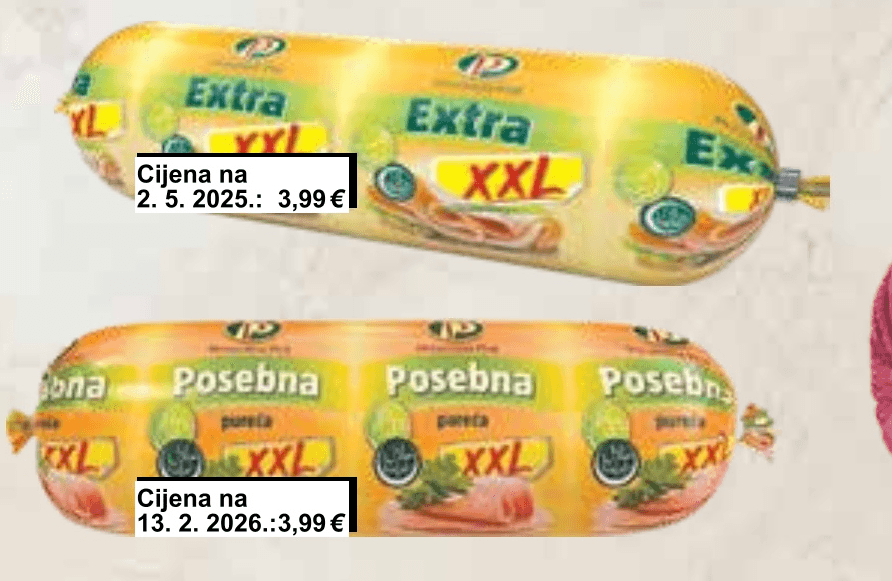Perutnina Ptuj Pileća Extra kobasica 1200 g - Akcija u trgovini KTC