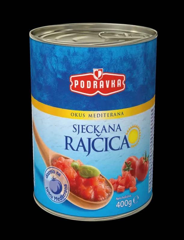 Sjeckana rajčica ili pelati Podravka 400 g ili 800 g - Akcija u trgovini Spar