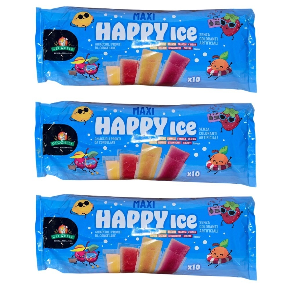 Gecchele štapići voćni za zamrzavanje Happy Ice 10/1 600 ml Akcija u trgovini NTL