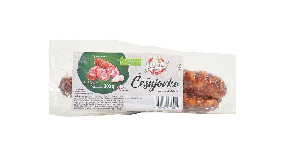 Dalmatinska kobasica Pivac 200 g - Akcija u trgovini KTC
