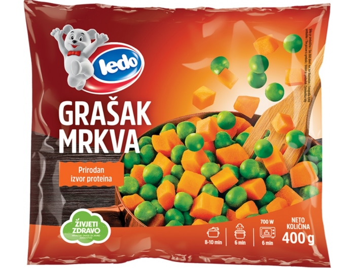 Ledo Smrznuto povrće 400 g - Akcija u trgovini Tommy