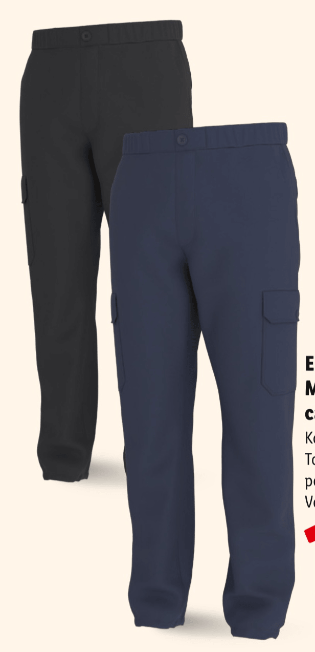 Esmara Men muške termo cargo hlače Akcija u trgovini Lidl