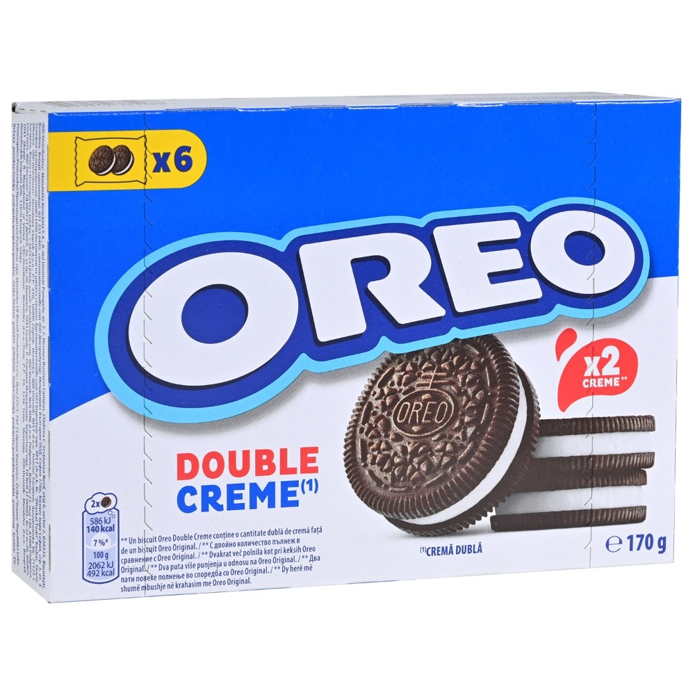 Oreo Double Creme 170g - Akcija u trgovini Žabac