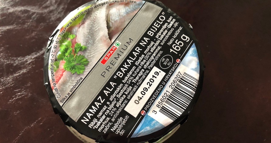 Spar Premium namaz bakalar na bijelo 165 g Akcija u trgovini Interspar