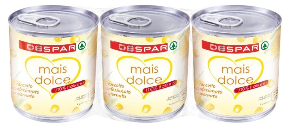 Despar Kukuruz šećerac 3 x 160 g Akcija u trgovini Spar