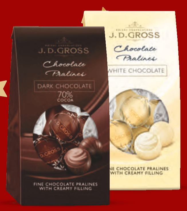 J. D. Gross Praline 140 g - Akcija u trgovini Lidl