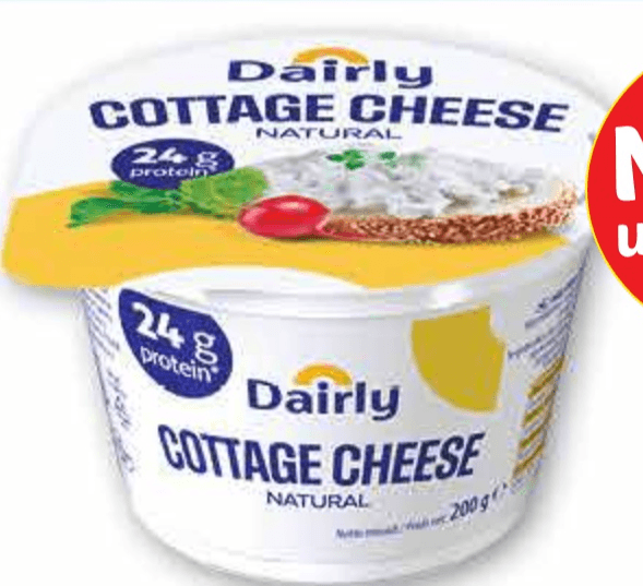 Dairly Svježi zrnati sir 200 g - Akcija u trgovini Plodine