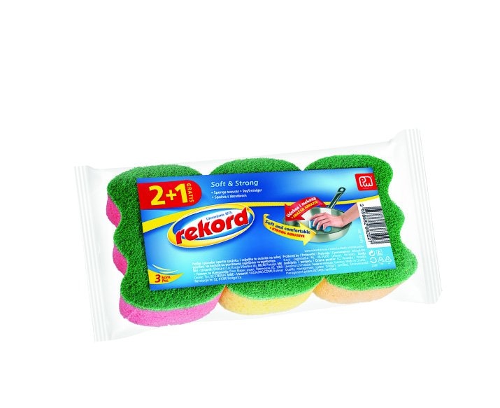 Spužvice Rekord Soft & strong 2/1 - Akcija u trgovini Boso