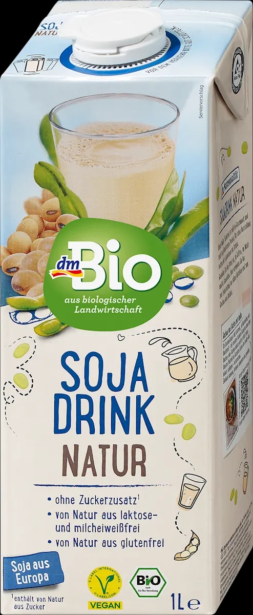 dmBio napitak od soje Natur 1l - Akcija u trgovini Dm