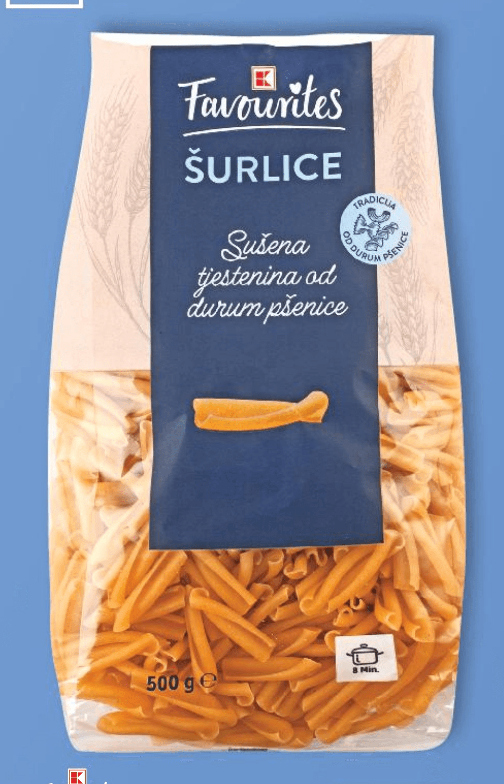 Favourites Tjestenina Šurlice 500 g - Akcija u trgovini Kaufland