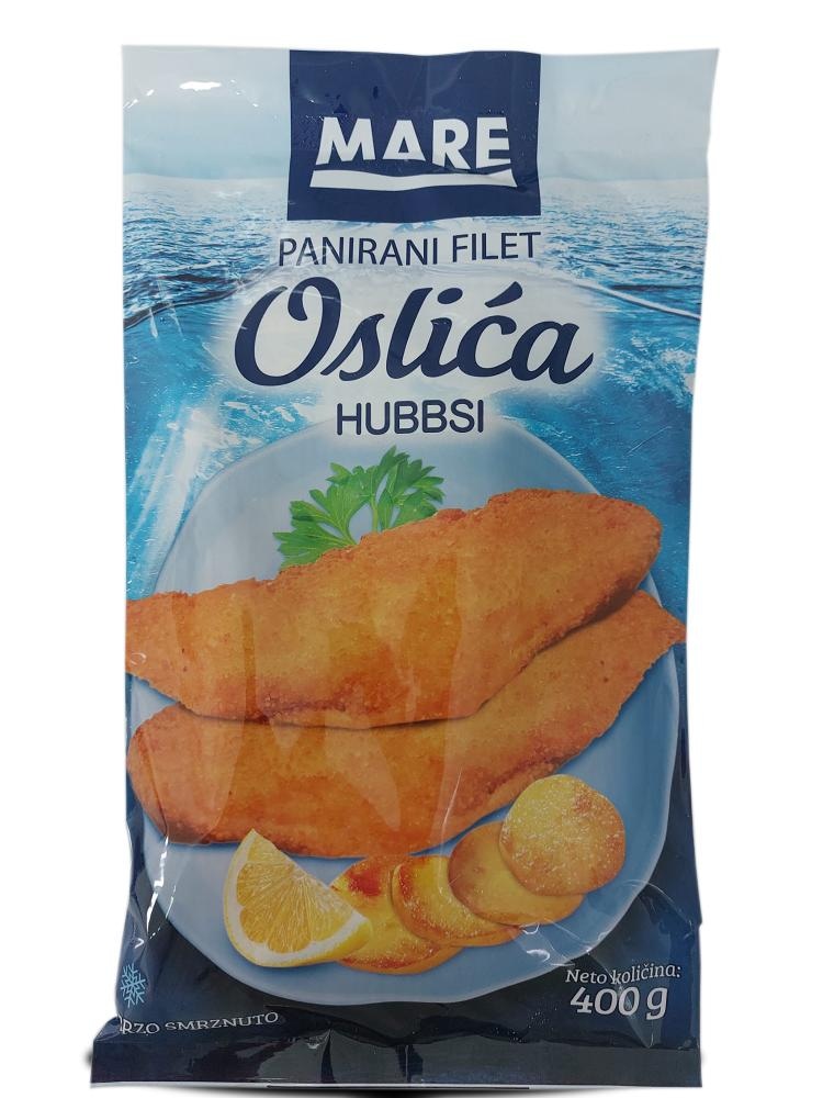 Mare Oslić filet panirani 400 g - Akcija u trgovini NTL