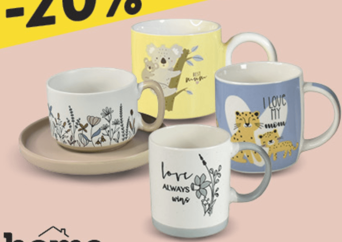 Odabrane Home šalice - Akcija u trgovini Konzum