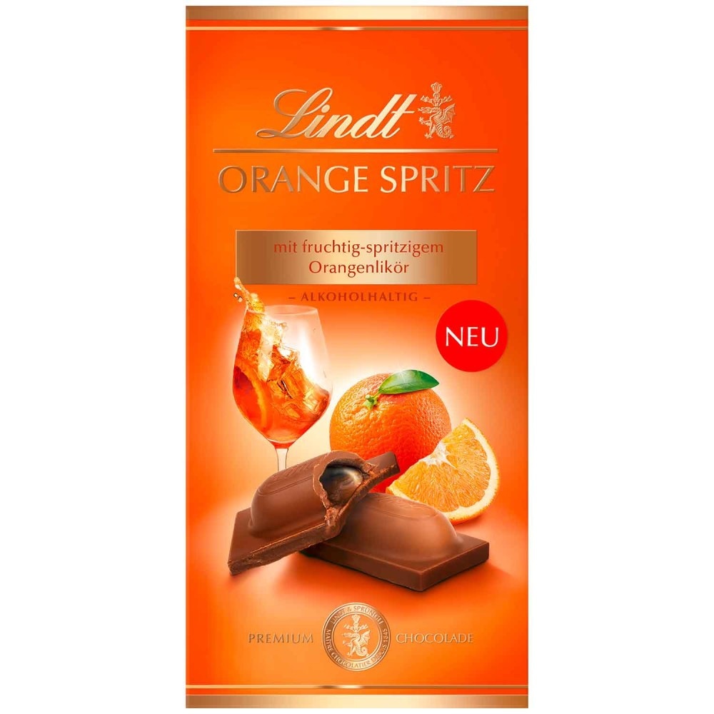 Lindt Orange Spritz 100g - Akcija u trgovini Žabac