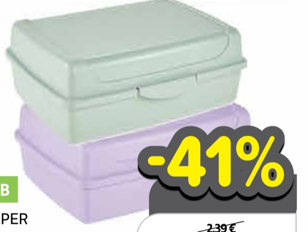 Posude za hranu 1 l - Akcija u trgovini Plodine