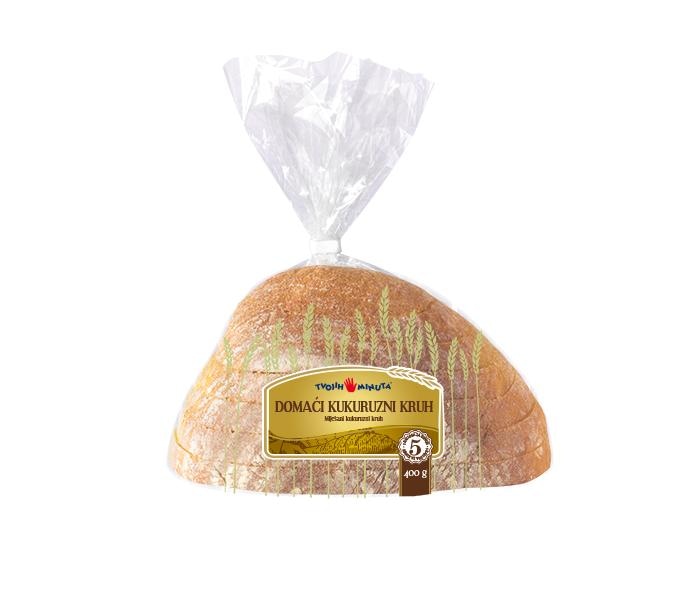 Kruh domaći kukuruzni 400g - Akcija u trgovini Konzum