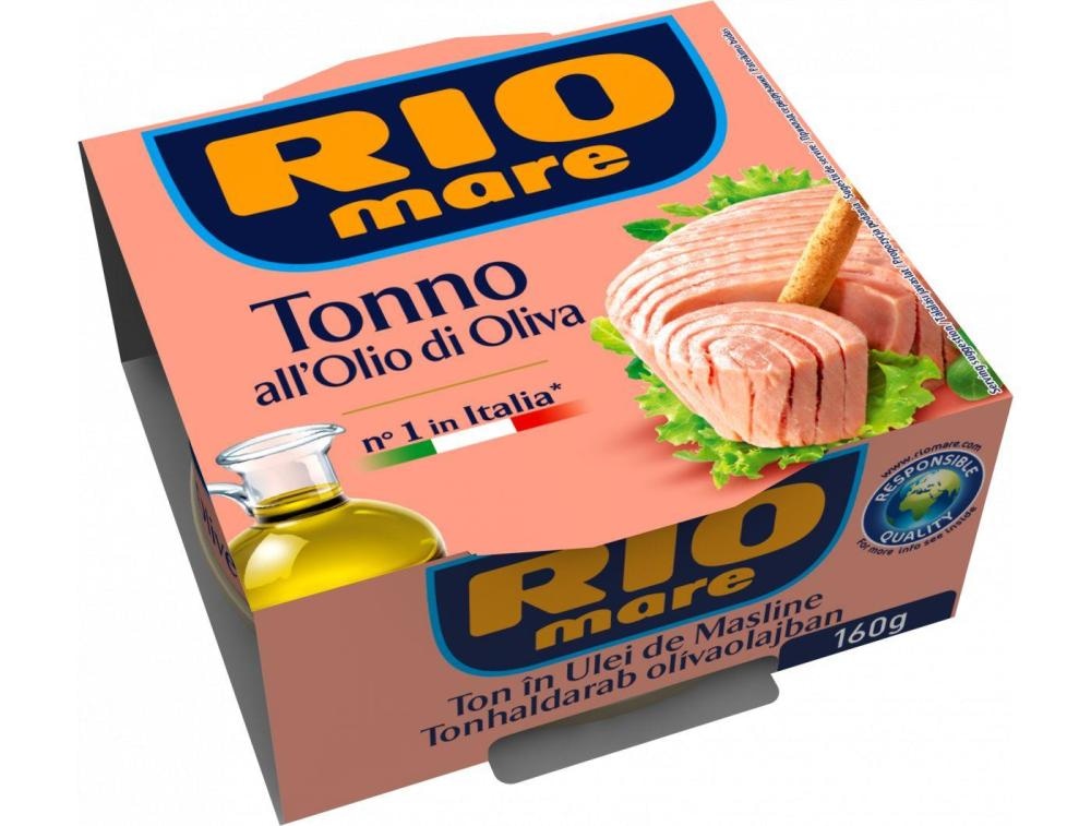 Rio Mare Tuna komadi u suncokretovom ulju ili naturale 160 g - Akcija u trgovini Plodine