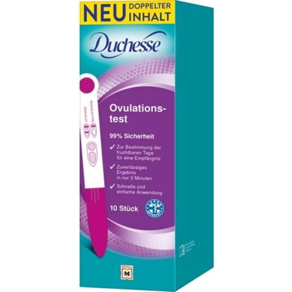 Duchesse ovulacijski test 10 kom - Akcija u trgovini Mueller