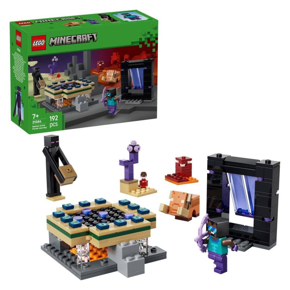 LEGO Minecraft Putovanje kroz portale 1 set - Akcija u trgovini Spar