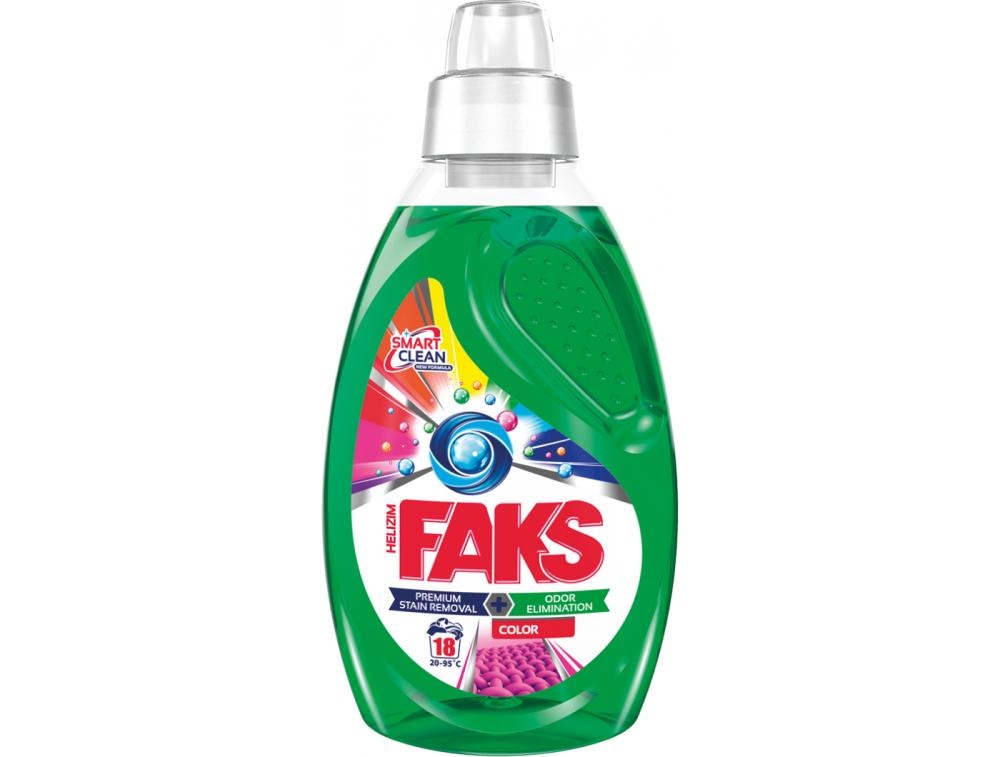 Deterdžent za rublje gel color Faks 900 ml - Akcija u trgovini NTL