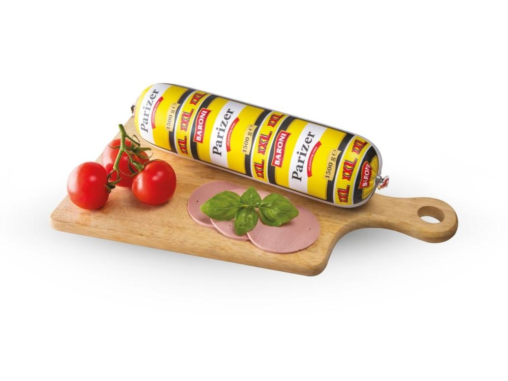 BARONI Pureći parizer XXL 1.5 kg - Akcija u trgovini Lidl