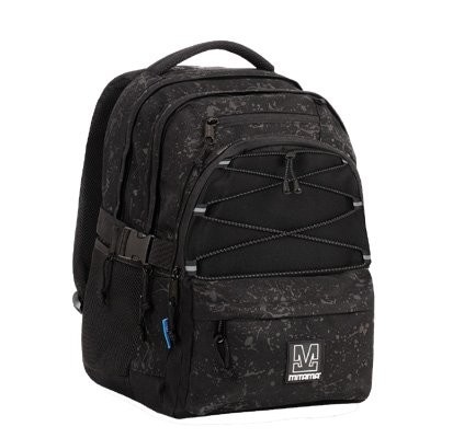 #BDBF Black školski ruksak 43x32x22 cm Akcija u trgovini Interspar