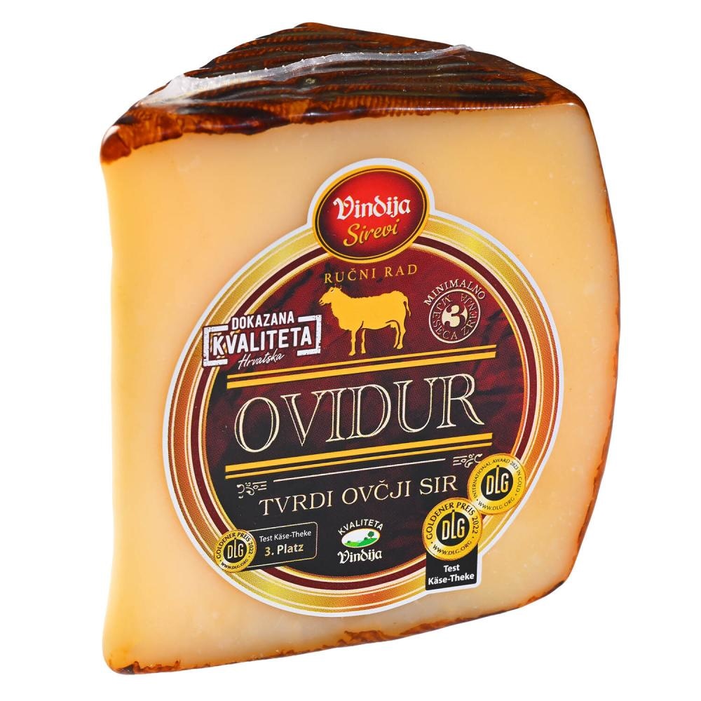 Vindija Caprodur ili Ovidur tvrdi sir 280 g - Akcija u trgovini KTC