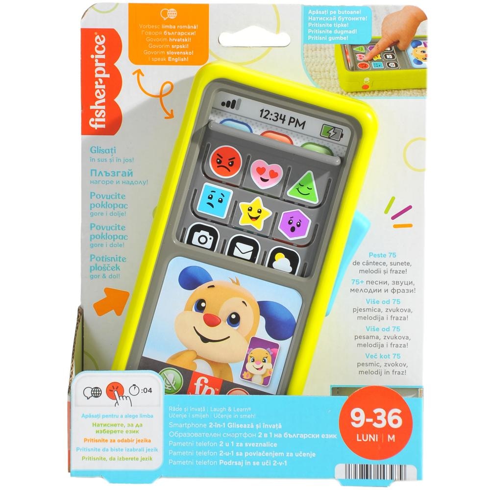 Fisher Price Pametni telefon 2u1 kom Fisher-Price - Akcija u trgovini Konzum
