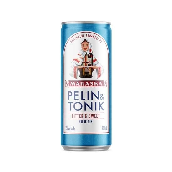 Maraska Alkoholni napitak Pelin & Tonik 0,33 L - Akcija u trgovini Tommy