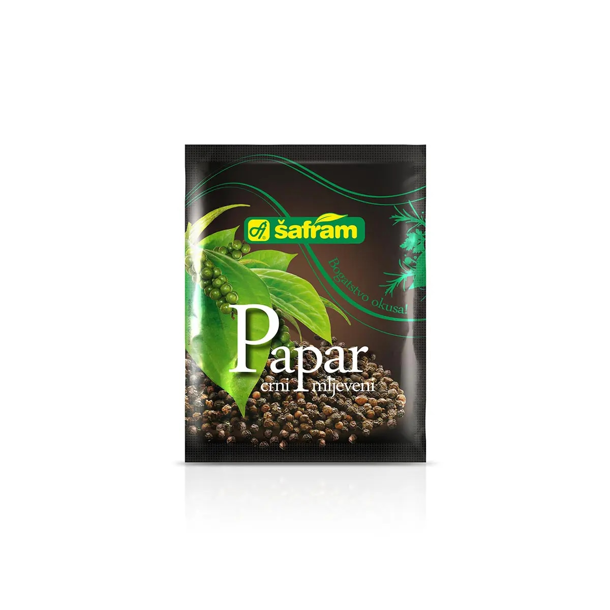 Papar mljeveni crni Safram 50 g - Akcija u trgovini NTL