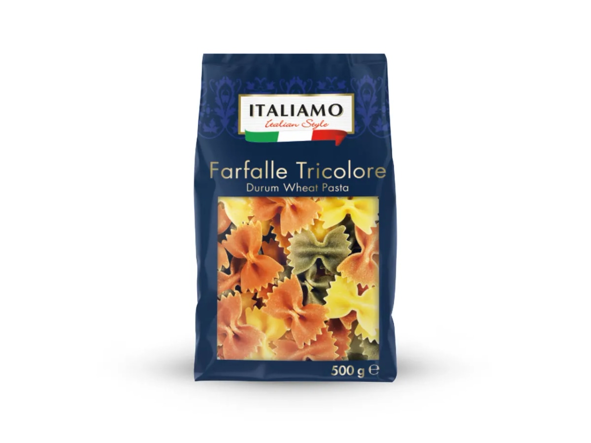 ITALIAMO Farfalle Tricolore 500 g - Akcija u trgovini Lidl