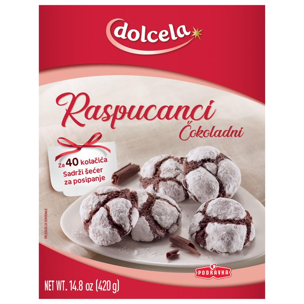 Dolcela Mješavina za kolače Čokoladni raspucanci 420 g - Akcija u trgovini Lidl