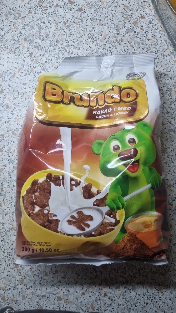 Pahuljice čokoladne Brundo kakao 300 g Kraš Akcija u trgovini NTL