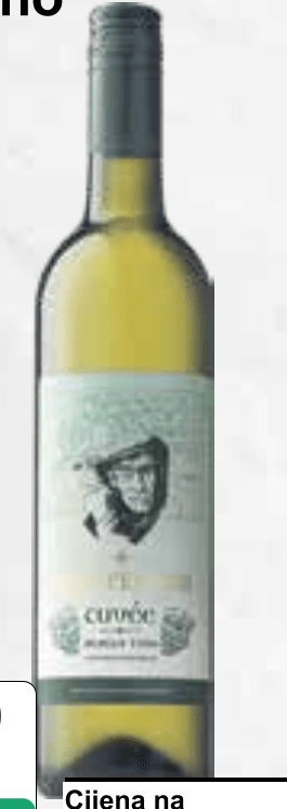 Bijelo vino Cuvee Mediterano 0,75 I Akcija u trgovini KTC