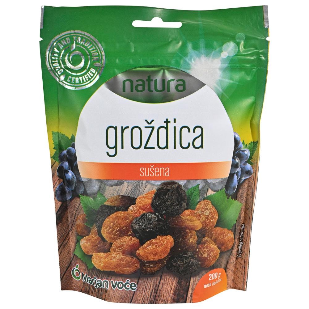 Grozdice Hura Natura 200 g - Akcija u trgovini NTL