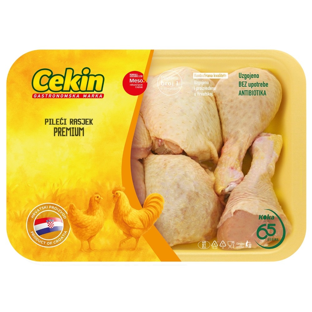 Cekin Pileći rasjek Premium podložak svježi 1 kg - Akcija u trgovini NTL