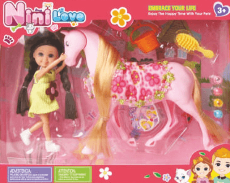 Nini Love Lutka i konj 1 set - Akcija u trgovini Tommy