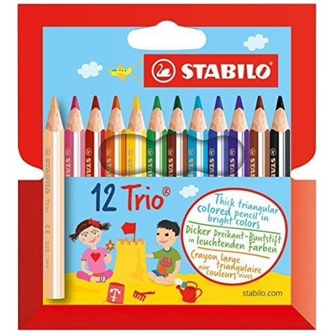 Stabilo Trio thick bojice 12 kom Akcija u trgovini Konzum